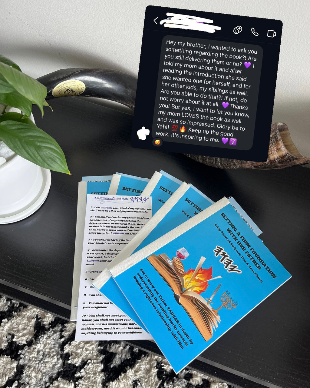 Setting A Firm Foundation With Our Father - Book