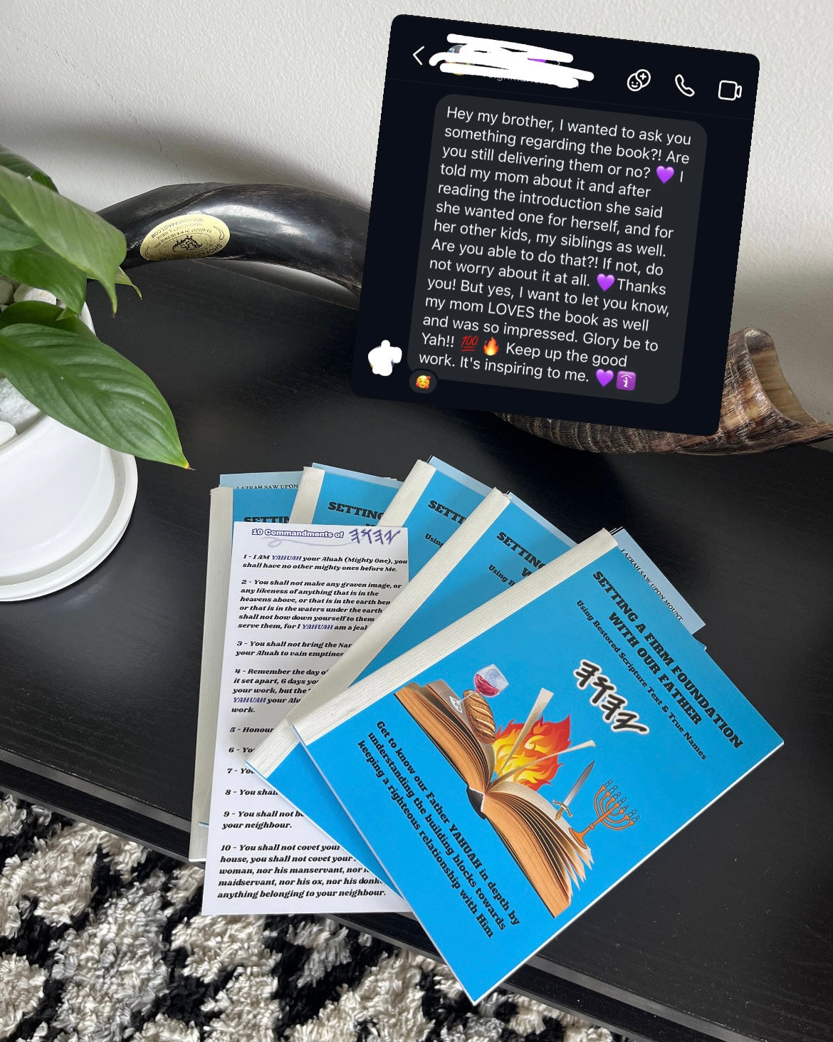 YAHUAH Daily Bread Box & Book Set